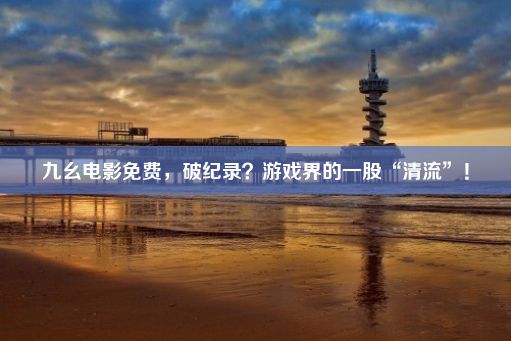 九幺电影免费，破纪录？游戏界的一股“清流”！