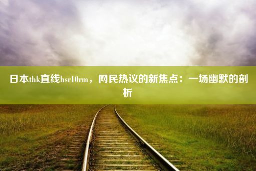 日本thk直线hsr10rm，网民热议的新焦点：一场幽默的剖析