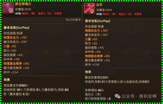 DNF打遍天下无敌手：武器名称大揭秘