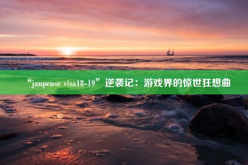 “janpense visa18-19”逆袭记：游戏界的惊世狂想曲