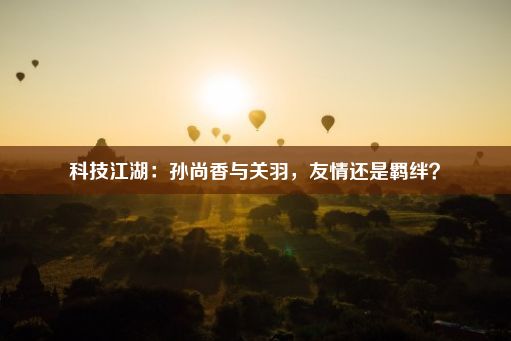 科技江湖：孙尚香与关羽，友情还是羁绊？