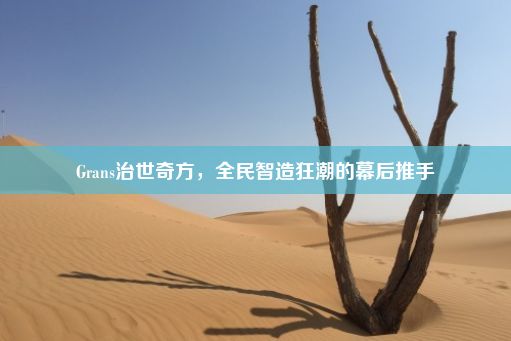 Grans治世奇方，全民智造狂潮的幕后推手